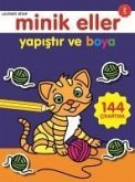 Minik Eller Yapistir Ve Boya Lacivert Kitap