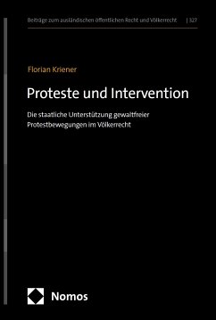 Proteste und Intervention (eBook, PDF) - Kriener, Florian