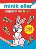 Minik Eller Yapistir Ve Boya Kirmizi Kitap