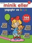 Minik Eller Yapistir Ve Boya Mavi Kitap