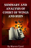 Summary And Analysis of Court Of Wings And Ruin (eBook, ePUB)