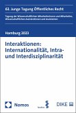 Interaktionen: Internationalität, Intra- und Interdisziplinarität (eBook, PDF)