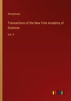 Transactions of the New York Academy of Sciences