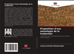 Proposition d'une sémiologie de la traduction - Hainzenreder, Larissa Schmitz