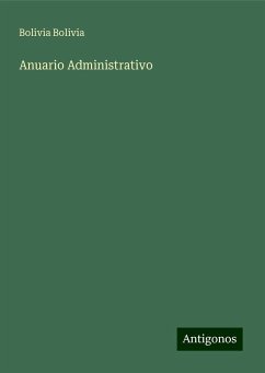 Anuario Administrativo - Bolivia, Bolivia