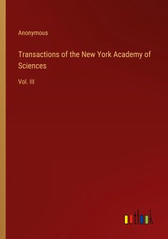 Transactions of the New York Academy of Sciences - Anonymous