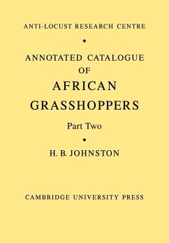 Annotated Catalogue of African Grasshoppers - Johnston, H. B.