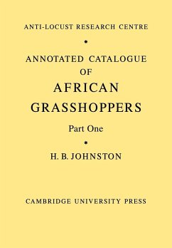 Annotated Catalogue of African Grasshoppers - Johnston, H. B.