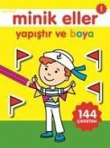 Minik Eller Yapistir Ve Boya Sari Kitap