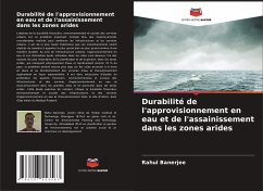 Durabilité de l'approvisionnement en eau et de l'assainissement dans les zones arides - Banerjee, Rahul