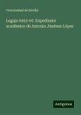 Legajo 0353-07. Expediente académico de Antonio Jiménez López
