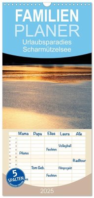 Familienplaner 2025 - Urlaubsparadies Scharmützelsee mit 5 Spalten (Wandkalender, 21 x 45 cm) CALVENDO