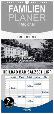 Familienplaner 2025 - Ein Blick auf Heilbad Bad Salzschlirf mit 5 Spalten (Wandkalender, 21 x 45 cm) CALVENDO