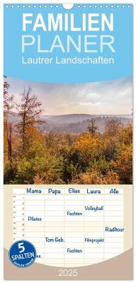 Familienplaner 2025 - Lautrer Landschaften mit 5 Spalten (Wandkalender, 21 x 45 cm) CALVENDO - Calvendo;Flatow, Patricia