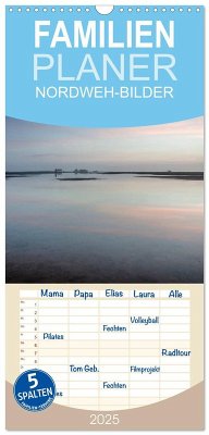 Familienplaner 2025 - NORDWEH-Bilder 2025 mit 5 Spalten (Wandkalender, 21 x 45 cm) CALVENDO