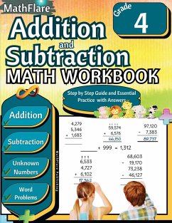 Addition and Subtraction Math Workbook 4th Grade - Publishing, Mathflare