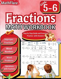 Fractions Math Workbook 5th and 6th Grade - Publishing, Mathflare