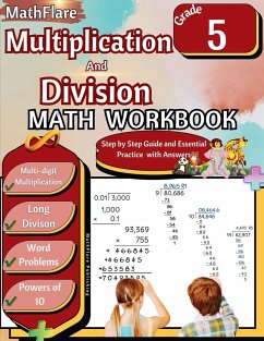 Multiplication and Division Math Workbook 5th Grade - Publishing, Mathflare