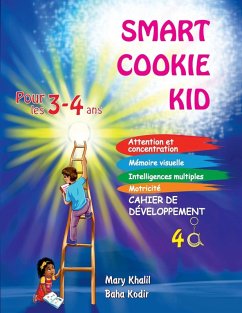 Cover Smart Cookie Kid pour les 3-4 ans Cahier de développement 4A