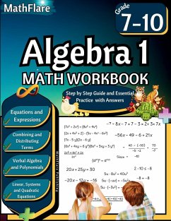 Algebra 1 Workbook 7th to 10th Grade - Publishing, Mathflare