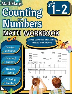 Counting and Numbers Math Workbook 1st and 2nd Grade - Publishing, Mathflare