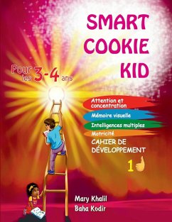 Cover Smart Cookie Kid pour les 3-4 ans Cahier de développement 1D