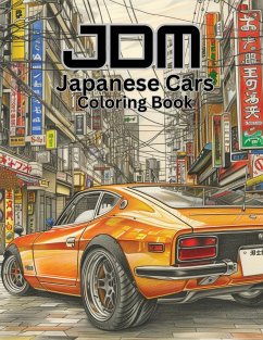 JDM Cars Coloring Book - Wasley, Rob