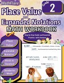 Place Value and Expanded Notations Math Workbook 2nd Grade