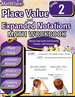 Place Value and Expanded Notations Math Workbook 2nd Grade - Publishing, Mathflare