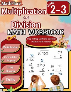 Multiplication and Division Math Workbook 2nd and 3rd Grade - Publishing, Mathflare