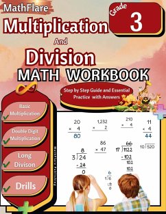 Multiplication and Division Math Workbook 3rd Grade - Publishing, Mathflare