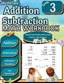 Addition and Subtraction Math Workbook 3rd Grade