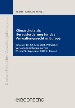 Klimaschutz als Herausforderung für das Verwaltungsrecht in Europa (eBook, PDF)