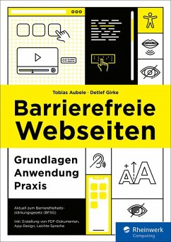 Cover Barrierefreie Webseiten (eBook, PDF)