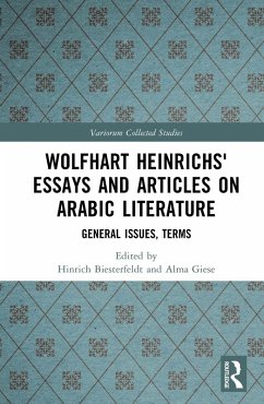 Cover Wolfhart Heinrichs´ Essays and Articles on Arabic Literature (eBook, PDF)