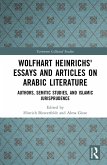 Wolfhart Heinrichs' Essays and Articles on Arabic Literature (eBook, PDF)
