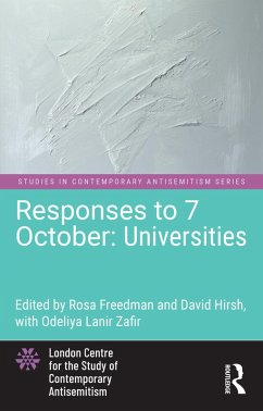 Cover Responses to 7 October: Universities (eBook, ePUB)