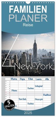 Familienplaner 2025 - New York Shoots mit 5 Spalten (Wandkalender, 21 x 45 cm) CALVENDO