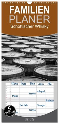 Familienplaner 2025 - Schottischer Whisky mit 5 Spalten (Wandkalender, 21 x 45 cm) CALVENDO - Calvendo;kaiser, ralf