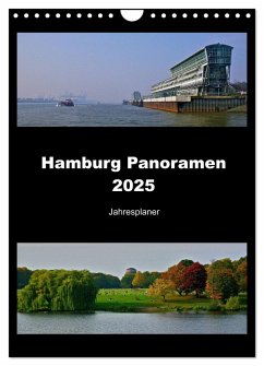 Hamburg Panoramen 2025 ¿ Jahresplaner (Wandkalender 2025 DIN A4 hoch), CALVENDO Monatskalender - Calvendo;© Mirko Weigt, Hamburg, Fotos
