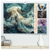Mamorkunst (hochwertiger Premium Wandkalender 2025 DIN A2 quer), Kunstdruck in Hochglanz