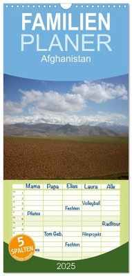 Familienplaner 2025 - Afghanistan mit 5 Spalten (Wandkalender, 21 x 45 cm) CALVENDO