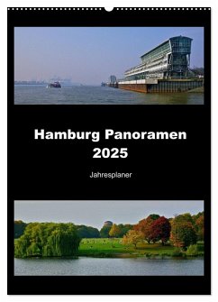 Hamburg Panoramen 2025 ¿ Jahresplaner (Wandkalender 2025 DIN A2 hoch), CALVENDO Monatskalender - Calvendo;© Mirko Weigt, Hamburg, Fotos