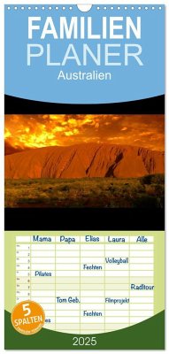 Familienplaner 2025 - Australien mit 5 Spalten (Wandkalender, 21 x 45 cm) CALVENDO - Calvendo;Mende, Marcel