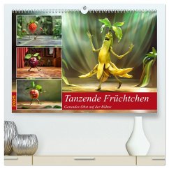 Tanzende Früchtchen (hochwertiger Premium Wandkalender 2025 DIN A2 quer), Kunstdruck in Hochglanz