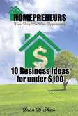 10 Home Business Ideas for under $100 (eBook, ePUB)
