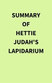 Summary of Hettie Judah's Lapidarium (eBook, ePUB) Summary of Hettie Judah's Lapidarium (eBook, ePUB)