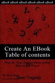 Create An EBook Table Of Contents in Microsoft Word (eBook, ePUB)