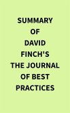 Summary of David Finch's The Journal of Best Practices (eBook, ePUB)