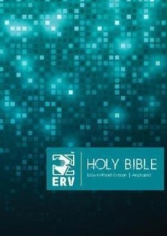 Cover ERV Holy Bible Hardback Teal, Anglicized, (Easy to Read Version)
